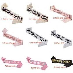 Shein Birthday Girl Queen Sash For Women