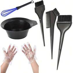 Shein Hair Coloring Kit 7 Pcs Brush Bowl Set