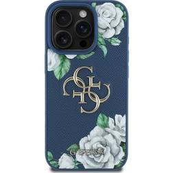 Guess Grained Roses Big 4G Case iPhone 16 Pro Max
