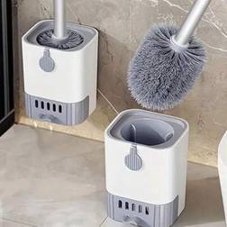 Shein 1set Toilet Brush With Holder