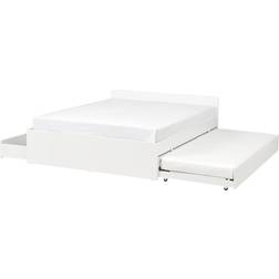 IKEA Vihals Sängstomme 2 Sänglådor 1 Undersäng 140x200 cm Ramsäng