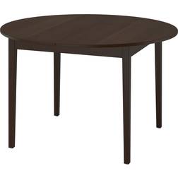IKEA Näsinge Bord Mörkbrun Laserad 120 cm Matbord
