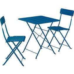 IKEA Sundsö Bord Och 2 Klappstolar 65x65 cm Matgrupp