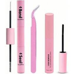 Shein Lash Bond And Seal 10ml Individual Lashes Glue And Seal Super Strong Hold Lash Extension And Lash Glue Remover 5ml Tweezers Kit