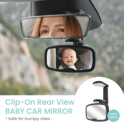Shein Baby Car Mirror Adjustable Clip