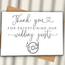 Shein Funny Wedding Thank You Card