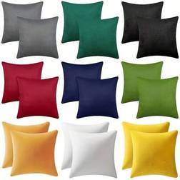 Shein 2pcs Velvet Decorative Throw Pillow Covers 18 Inch Cushion Cover