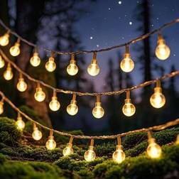 Shein Solar Garden Crystal Globe Lights 20 50 100 200 Leds String Light