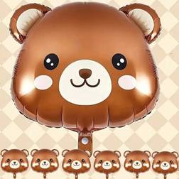 Shein 6pcs Cute Bear Shaped Balloon