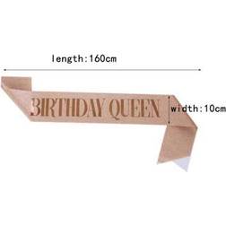 Shein Rose Gold Birthday Queen Sash