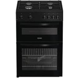 Indesit ITG6GB 60cm Gas Cooker Black