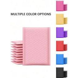 Shein 10pcs Pink Bubble Mailers Waterproof Envelopes