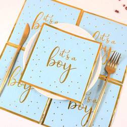 Shein 20pcs Disposable Baby Shower Napkins
