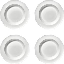 Serax Silhouette Pasta Ø22 cm 4 Stk White Dyb tallerken 22cm 4stk