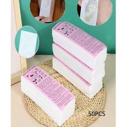 Shein 50pcs/Pack Wax Strips For Hair Removal, Waxing Accessories