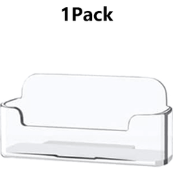 Shein Clear Plastic Business Card Holder Stand