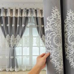 Shein French Luxury Embroidered Pearl Curtain