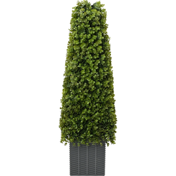 vidaXL Eucalyptus Med Potte 27x27x90 cm Grøn Kunstig plante