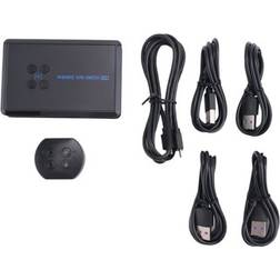 Sodial 4 Port Kompatible KVM Switcher M6510