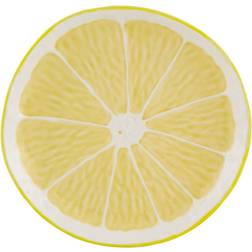 Bordallo Pinheiro Citron 22 cm Citrongul Flat tallrik 22cm