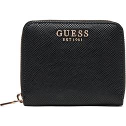 Guess Laurel II Small Zip Around Wallet - Black