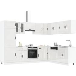 vidaXL Kitchen Cabinet Set 14 Piece Kalmar Engineered Wood