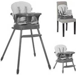 Lorelli Siesta 3in1 Highchair Grey Leather