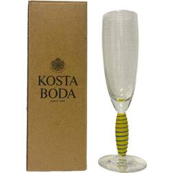 Kosta Boda Epoque Champagne Glas Gul Design Champagneglas
