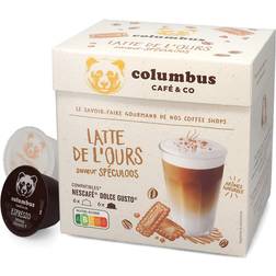 Columbus Speculoos Latte 12 Pods for Dolce Gusto