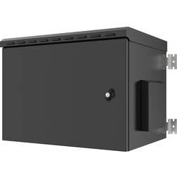 Lanview Rack Skåp 60 x 45 Väggmontering Svart RAL 9005 7U