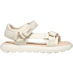 Geox Girl's Puffypop Sandals - Light Ivory