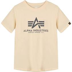 Alpha Industries Youth Basic Tee - Jet Stream White