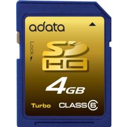 Adata Turbo SDHC Class 6 4GB