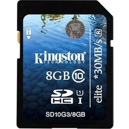 Kingston Elite SDHC 30MB/s 8GB