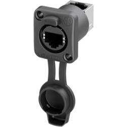Neutrik RJ-stikforbindelse NE8FDPU-TOP Sort