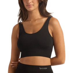 Boody Ribbed Seamfree Crop - Black