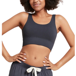 Boody Ribbed Seamfree Crop - Storm