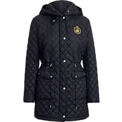 Lauren Ralph Lauren Iridescent Rcycldcrested Anorak 32 Dam Jackor - Sort