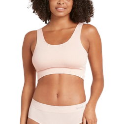 Boody Ribbed Seamfree Crop - Nude