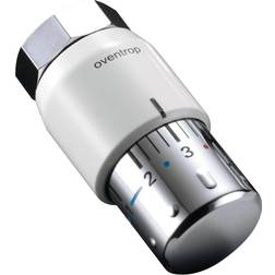 Oventrop Oventrop termostat Uni SH design 7-28 ° C, vit och krom