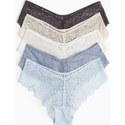 H&M Dame Hipster I Blonde 5-Pack - Lys Blå
