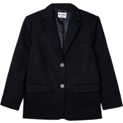 NA-KD Oversized Twill Blazer - Black