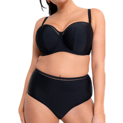 Curvy Kate First Class Bandeau Strapless Multiway Bikini Top - Black