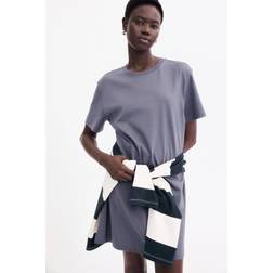 H&M Ladies T-shirt Dress - Dark Grey