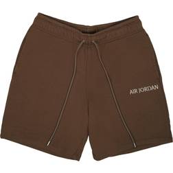 Nike Air Jordan Wordmark Men's Fleece Shorts - Palomino/Sail
