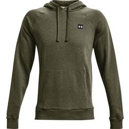 Under Armour Men's Rival Fleece Hoodie - Marine Od Green/Onyx White