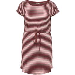 Only Carapril Short Dress - Red/Apple Butter
