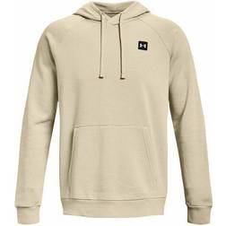 Under Armour Men's Rival Fleece Hoodie - Khaki/Onyx White