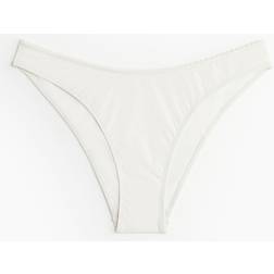 H&M Cheeky Bikinihose Damen - Weiß