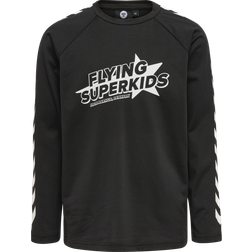 Hummel Kid's Flying Champion T-shirt L/S - Black (216699-2001)